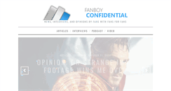Desktop Screenshot of fanboy-confidential.com